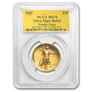2009 (MMIX) Ultra High Relief Double Eagle MS-70 PCGS