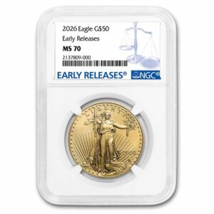 2026 1 oz American Gold Eagle MS-70 NGC (Early Releases)