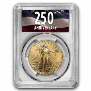 2026 1 oz American Gold Eagle MS-70 PCGS (FDI, 250th Anniversary Label)